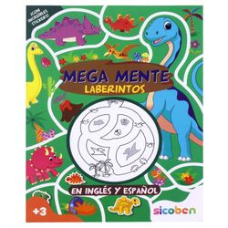 Libro Megamente Laberintos Dinosaurios