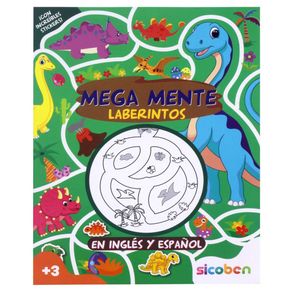 Libro Megamente Laberintos Dinosaurios