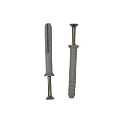 Set de 10 Tornillos con Tarugo ABC 6x40 Mm