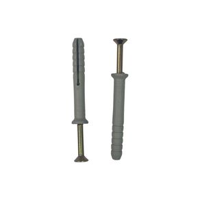 Set de 10 Tornillos con Tarugo ABC 6x40 Mm