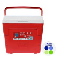 Hielera Cancún Azul y Roja 20 L