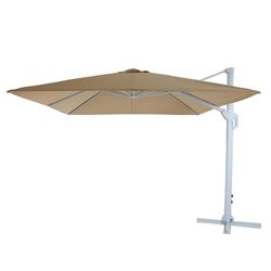 Sombrilla Banana Cuadrada Taupe 3x2.65M