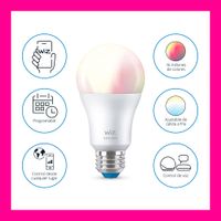 Bombilla LED Smart RGB 8.8 W