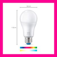 Bombilla LED Smart RGB 8.8 W