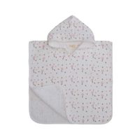 Toalla Tipo Poncho con Diseño de Caballitos