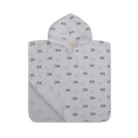 Toalla Tipo Poncho con Diseño de Caballitos