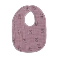 Paquete de 4 Baberos con Diseño de Conejos