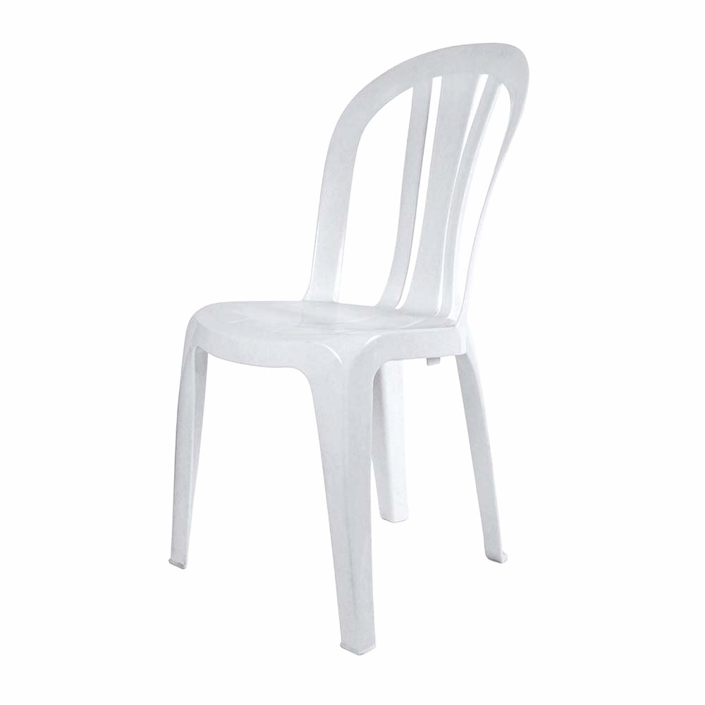 Silla de Plástico Bistró No.2 - Varios Colores Blanco