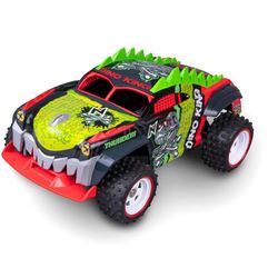Camion-a-Radio-Control-Dino-King-Rojo