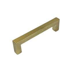 Halador-Rectangular-Acabado-Oro-Cepillado-9.6-Cm