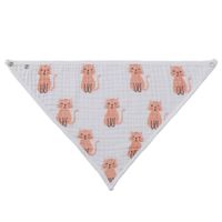 Paquete de 4 Baberos Bandana con Diseño de Conejos
