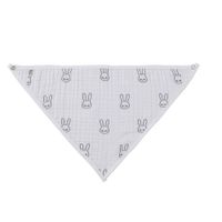 Paquete de 4 Baberos Bandana con Diseño de Conejos