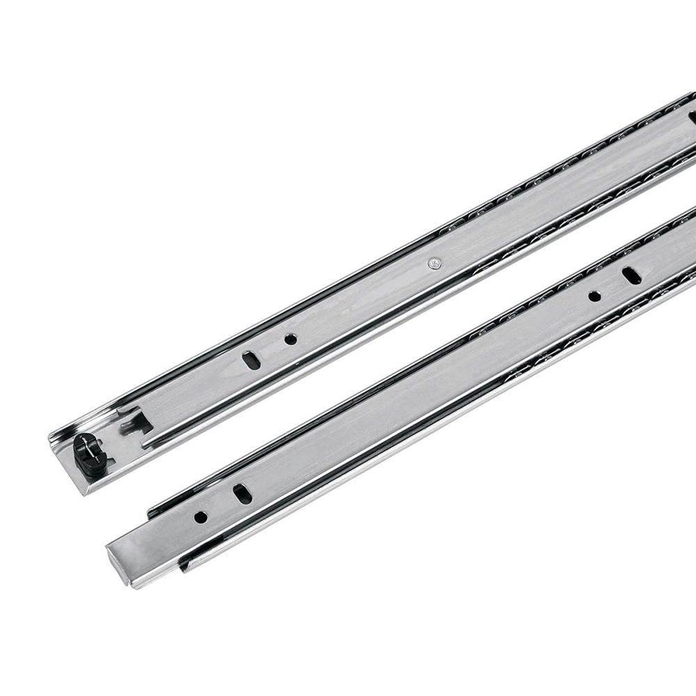 Riel de Extensión Cromado para Mueble de 16 Plg