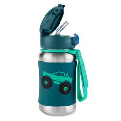 Vaso de Acero Inoxidable con Pajilla Spark Style Camión