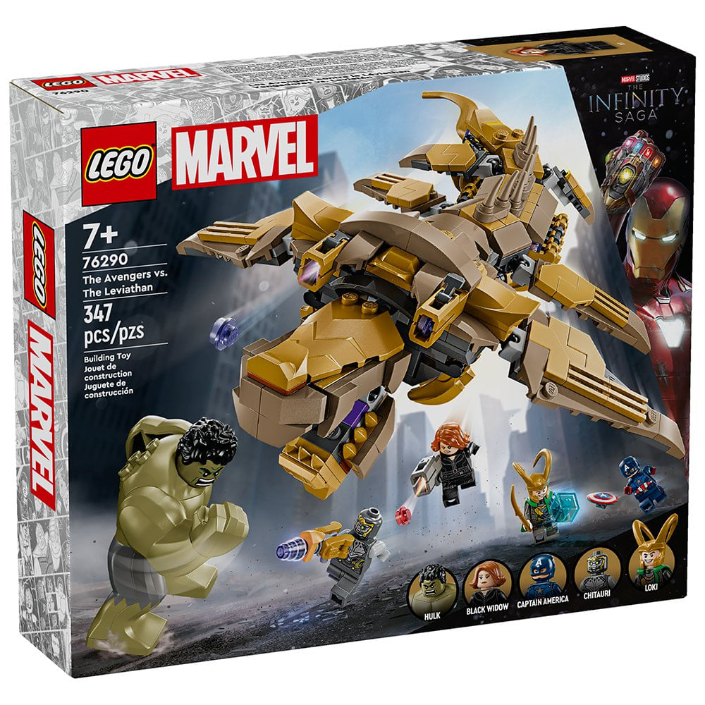 LEGO Marvel Infinity Saga Los Vengadores vs. Leviatán #76290 de 347 Piezas