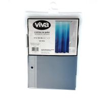 Cortina de Baño Peva Degradé Azul 177 X 183 Cm