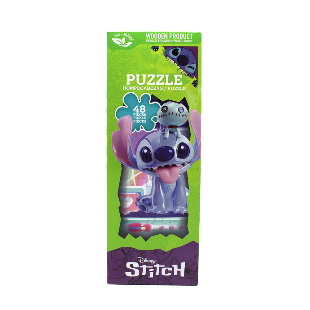 Rompecabezas de Stitch de 48 Piezas para 3+ Años Rompecabezas de Stitch 48 Pzas