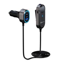 Cargador de Auto PowerGo 100W con Panel de Extensión