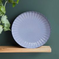 Plato para Postre Celeste Tornasol 8.3 Plg