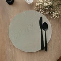 Individual Redondo Crema