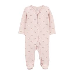 Manta Usable Rosa con Estampado de Arcoíris para Niña - Varias Tallas