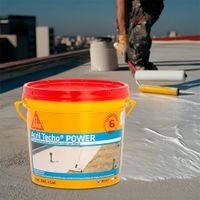 Acrilico Techo Power 6 Años Blanco 4L - Sika