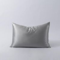 Sobrefunda de Seda Gris King 50 x 90 Cm