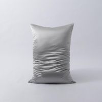 Sobrefunda de Seda Gris King 50 x 90 Cm