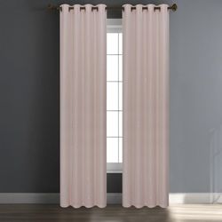 Cortina para Dormitorio Rosada 139 x 228 Cm