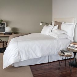 Funda para Almohada con Borde Gris 51 x 91 Cm