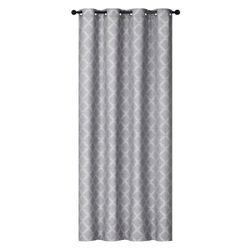 Cortina Jacquard Gris Claro 140 x 240 Cm