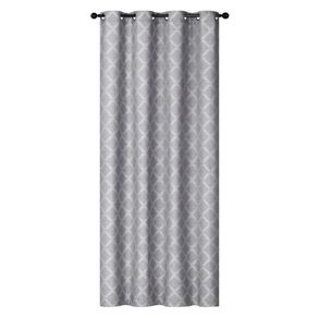 Cortina Jacquard Gris Claro 140 x 240 Cm