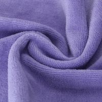 Toalla de Manos Morada con Bordado Diseño Life is Beautiful