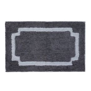 Alfombra de Baño 50x80 Cm Color Negro