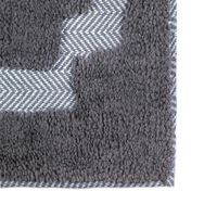 Alfombra de Baño 50x80 Cm Color Negro
