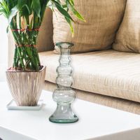 Candelabro Vidrio Reciclado Baco