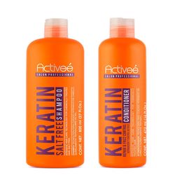 Kit Duo Keratina Shampoo 27 Oz + Acondicionador