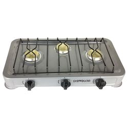 Estufa de Mesa a Gas 3 Hornillas