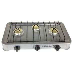Estufa de Mesa a Gas 3 Hornillas