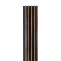 Panel Decorativo Imitación Madera y Negro GL127B-71312B