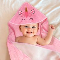 Toalla-Con-Capucha-para-Bebe-2-Pzas-Unicornio