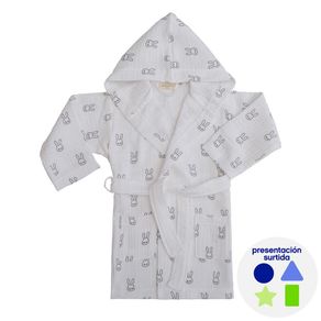 Bata-de-Baño-Infantil-con-Capucha-Conejos-2-4-Años