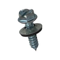 Set 100 Tornillos Para Lámina 1/4 x 1 Plg Cabeza Hexagonal