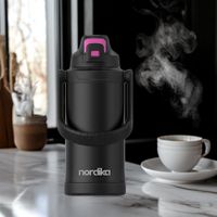 Termo Acero Inoxidable 2 L Negro