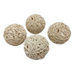 Esferas Pita Artesanal Caladas Beige
