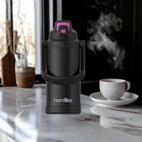 Termo Acero Inoxidable 2 L Negro