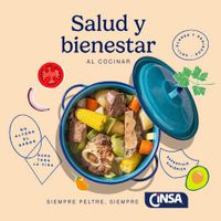 Olla Esmaltada Alta con Tapa Azul