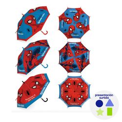 Sombrilla Spiderman Diseño Surtido