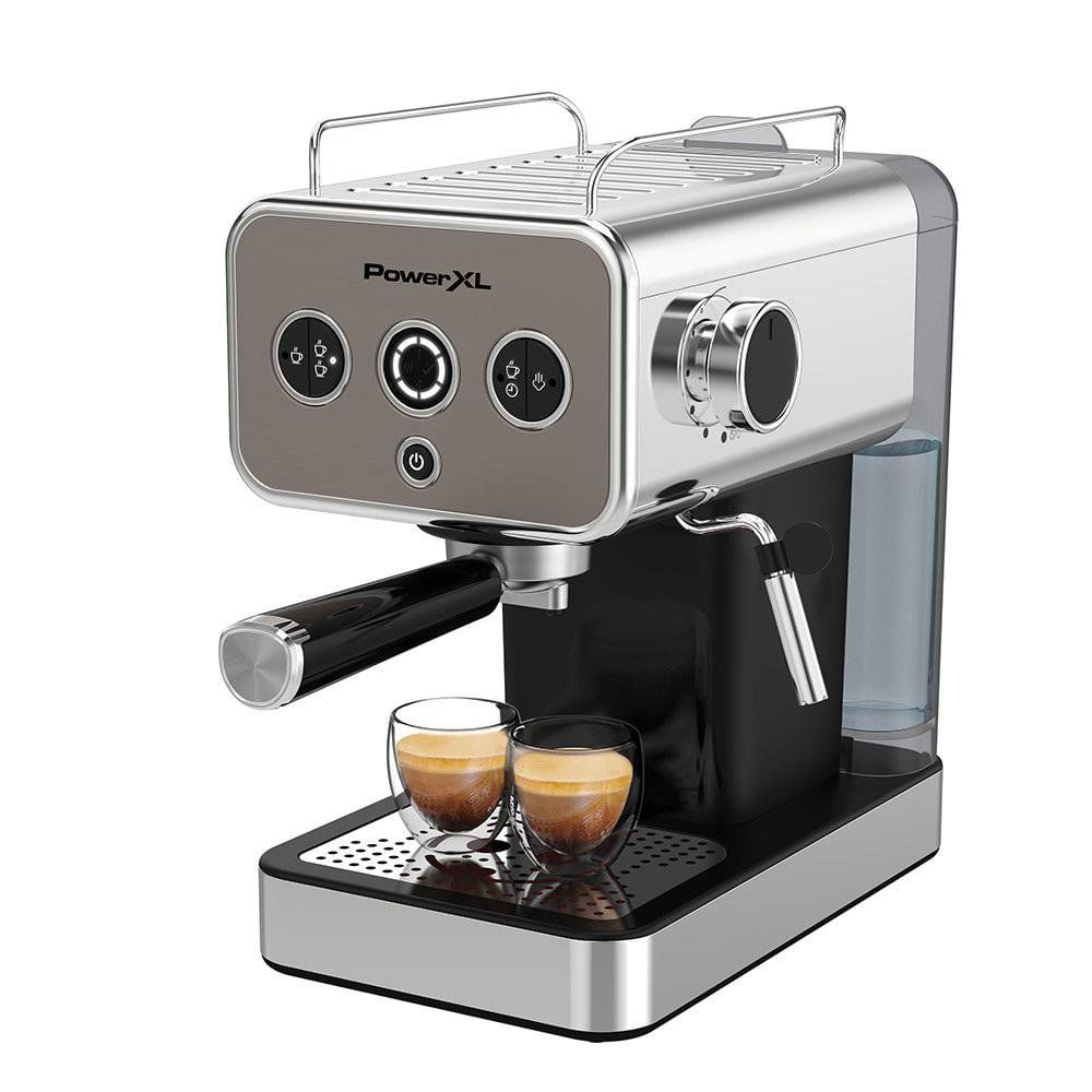 Cafetera para Espresso Distinctions Semiautomática de 15 Bares Color Plateado