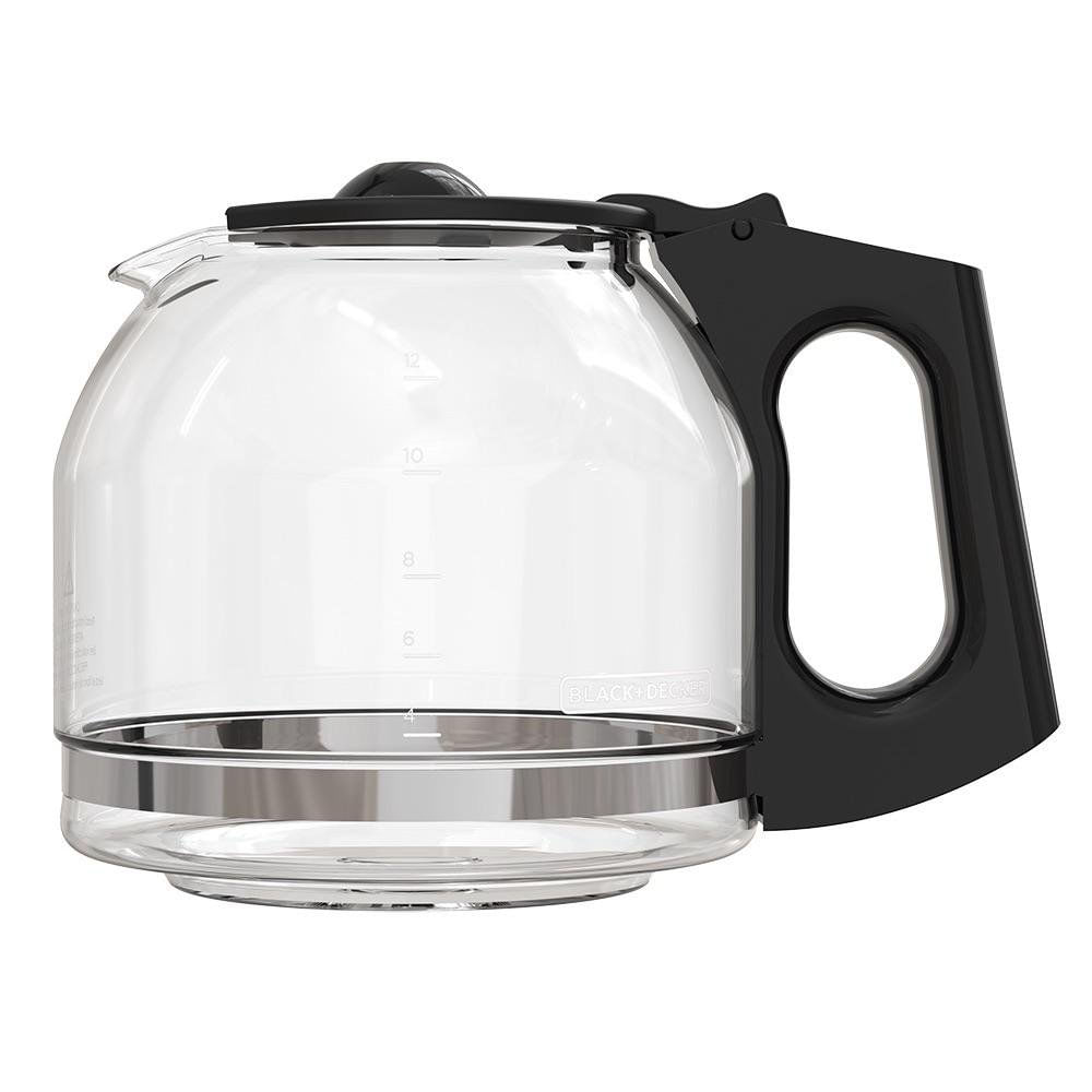 Jarra de Repuesto para Cafetera de 12 Tazas Color Negro Jarra de Repuesto para Cafetera 12 Tazas